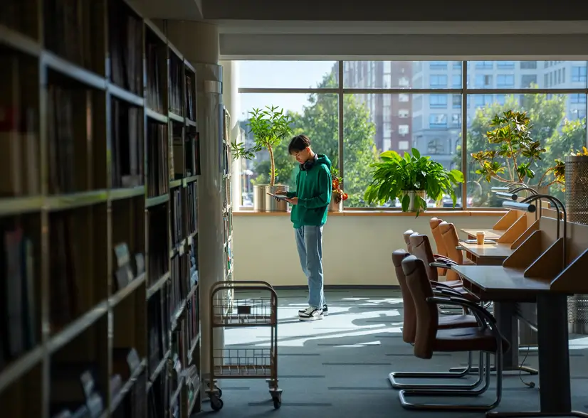 Digital library space
